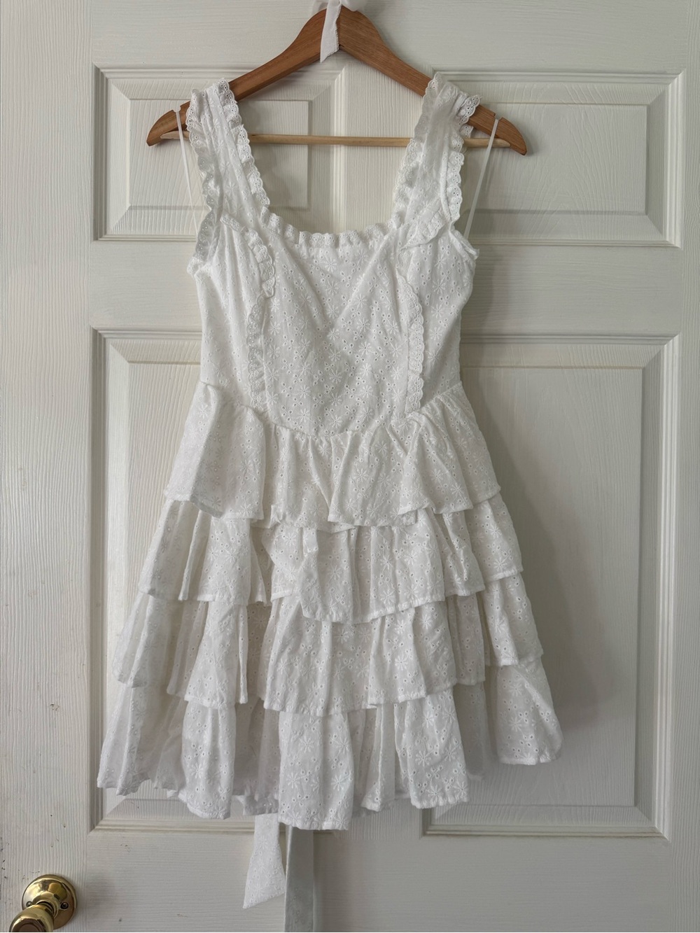 Altar’d State NWT White Bow Dress